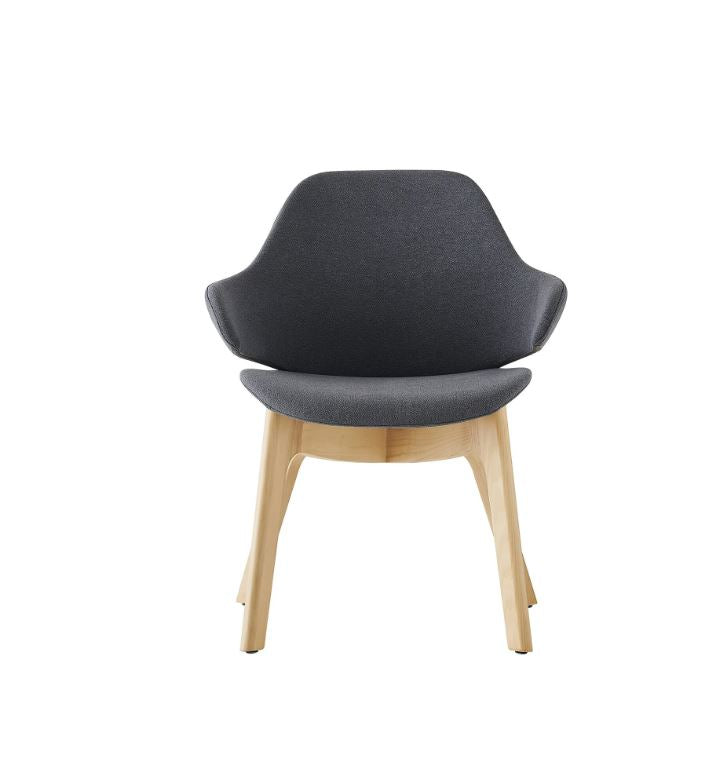 Konfurb Orbit Mid Back Wooden Base