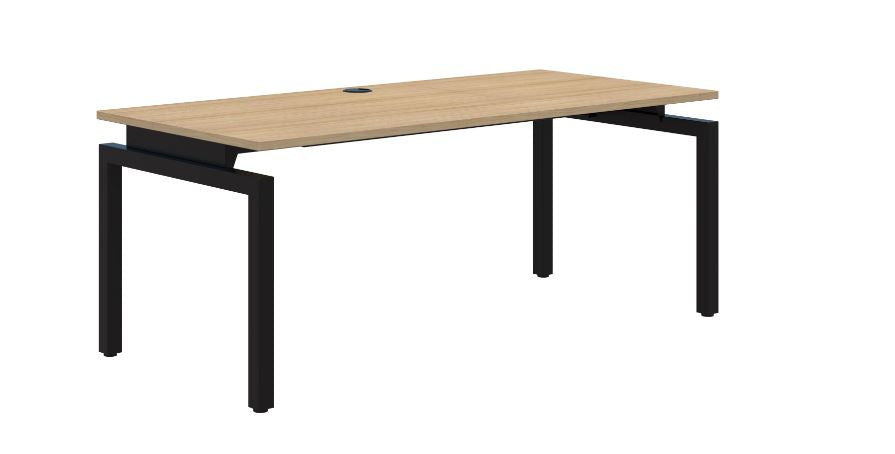 Balance Single Black Desk 1200X700