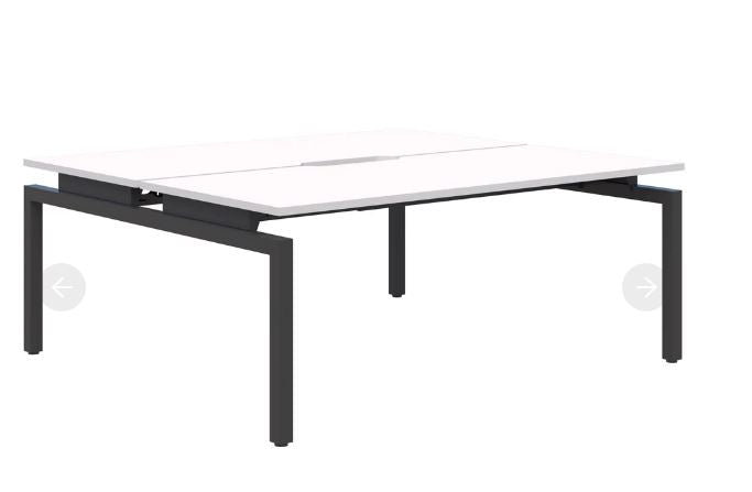 Balance 2 Pod Back-to-Back Black Desk 2x1200x700
