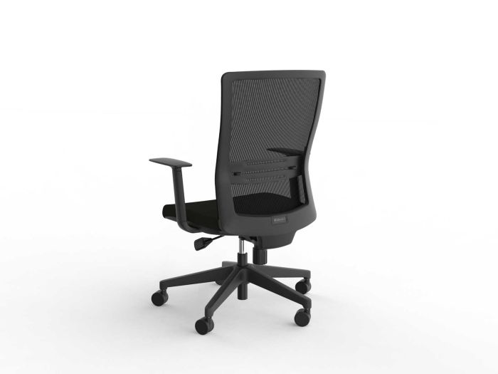 Blade Black Sleek-looking Reclining Mesh Chair