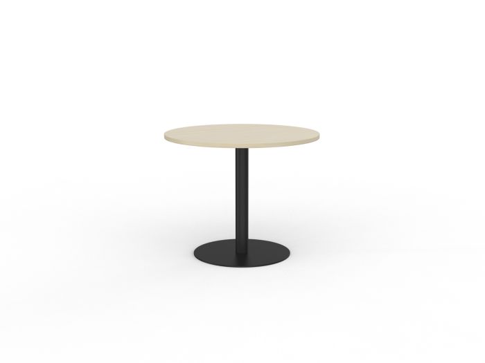 Cubit Black Powdercoat Base Polo Meeting Table