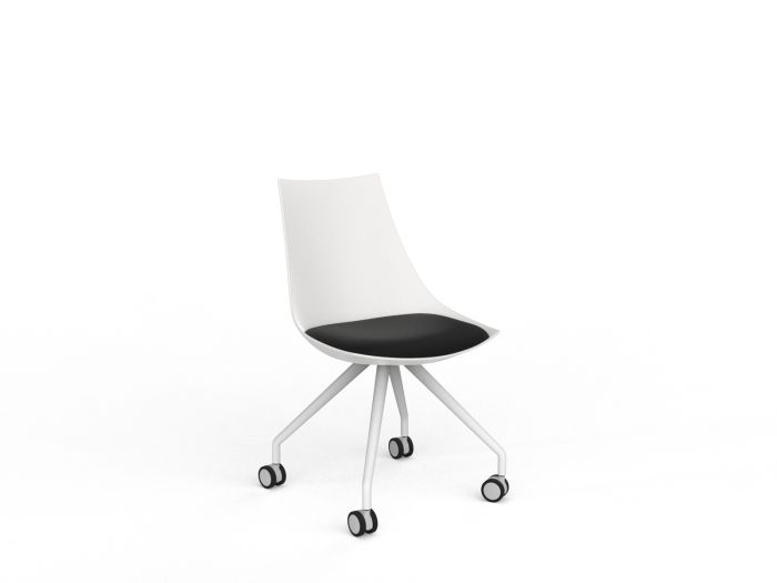 Luna Castor Legs Visitor Chair