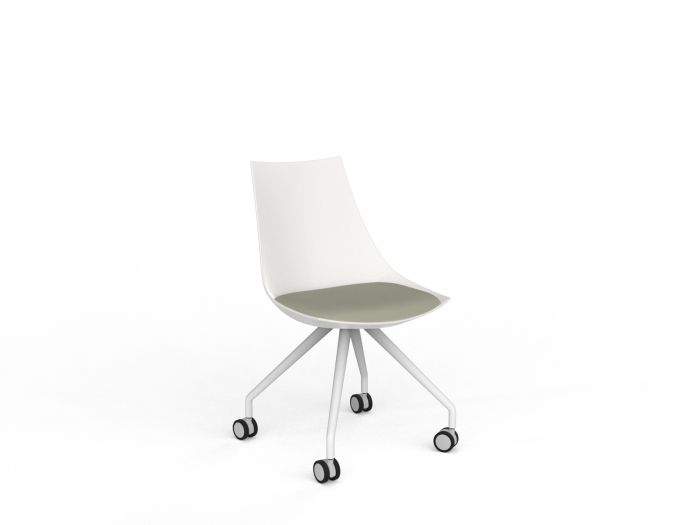 Luna Castor Legs Visitor Chair