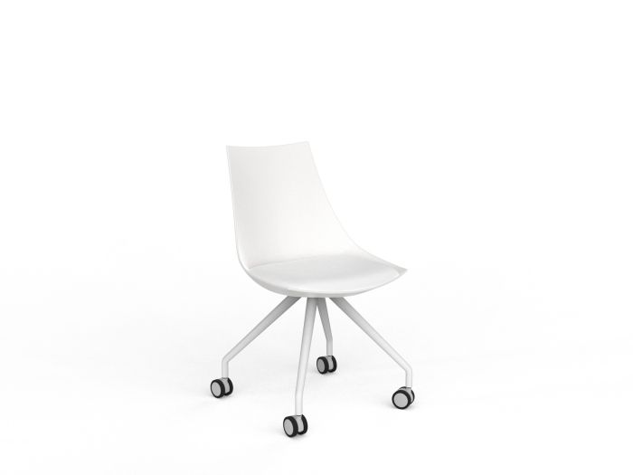 Luna Castor Legs Visitor Chair