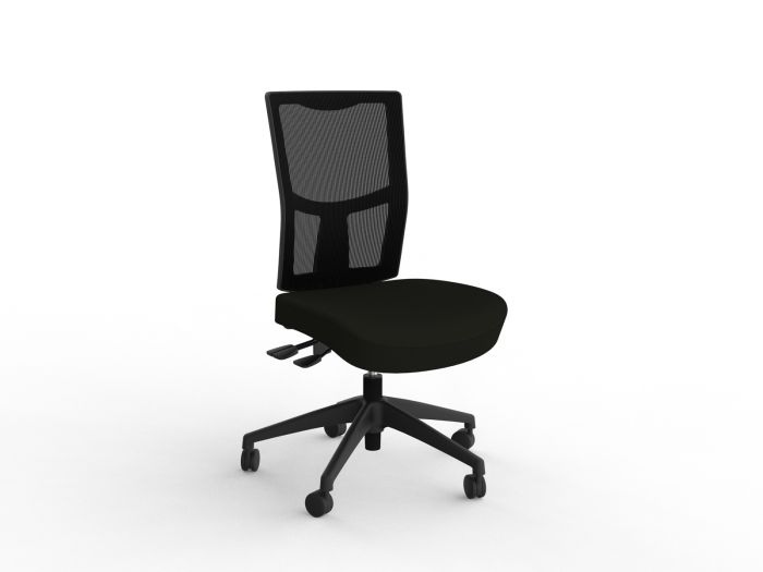 Urban 3 Black Nylon Mesh Chair