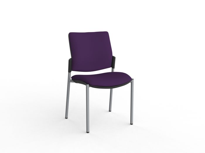 Vision Fully Welded Silver Frame Visitor Chair