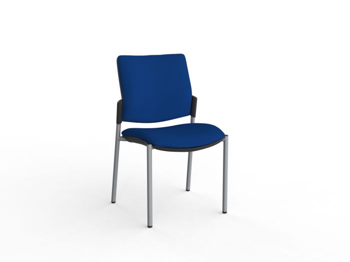 Vision Fully Welded Silver Frame Visitor Chair
