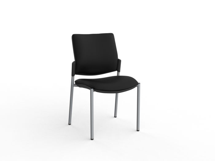 Vision Fully Welded Silver Frame Visitor Chair