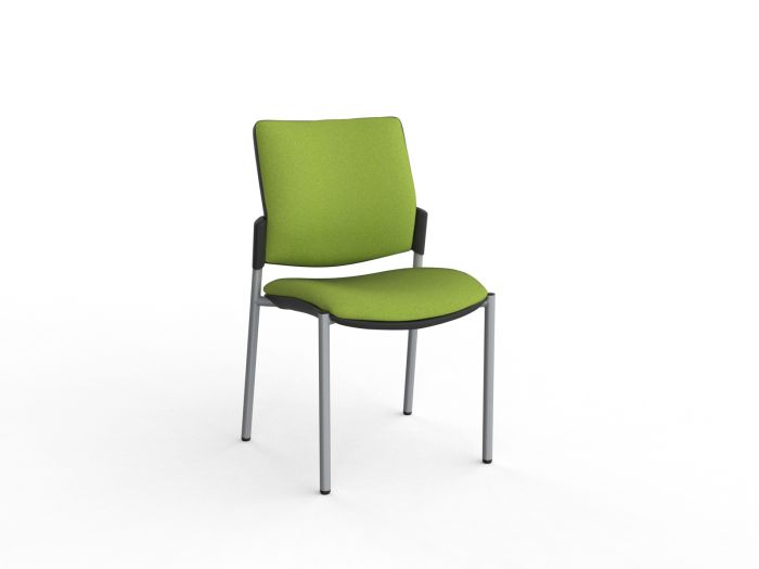 Vision Fully Welded Silver Frame Visitor Chair