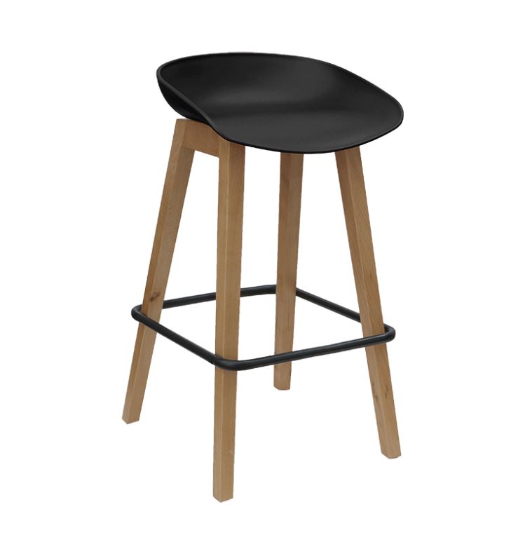 Konfurb Pala Barstool With Polypropylene Seat