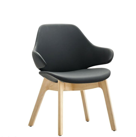 Konfurb Orbit Mid Back Wooden Base