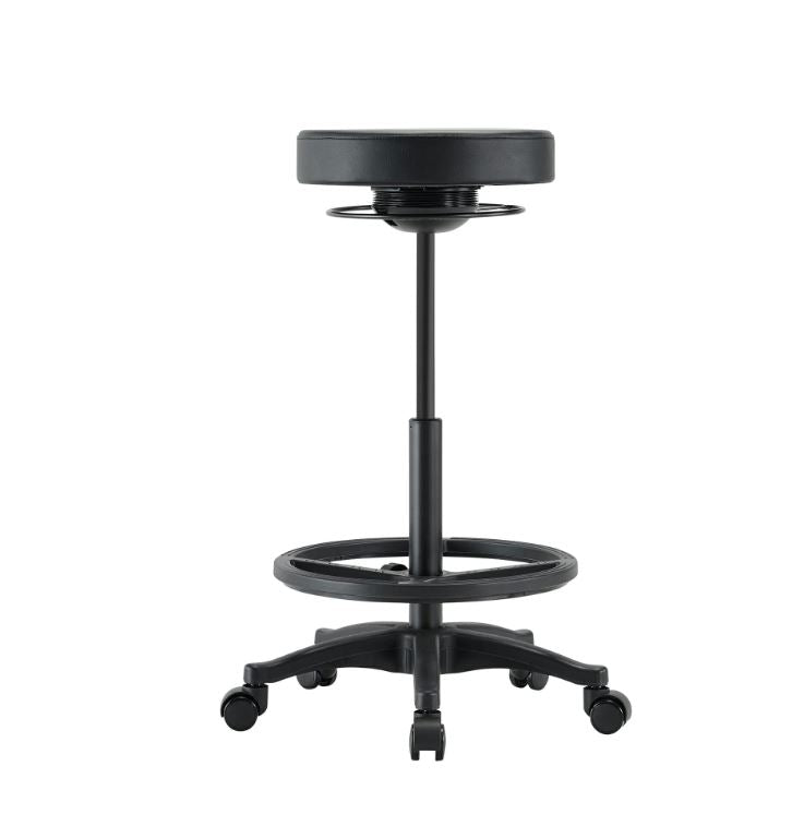 Buro Polo Drafting stool, Adjustable Seat Height, Architectural Gas Lift