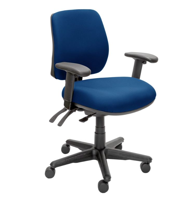 Buro Roma – 3 Lever Mid Back Office chair