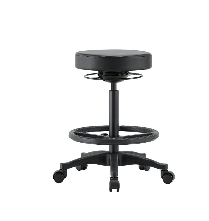 Buro Polo Drafting stool, Adjustable Seat Height, Architectural Gas Lift