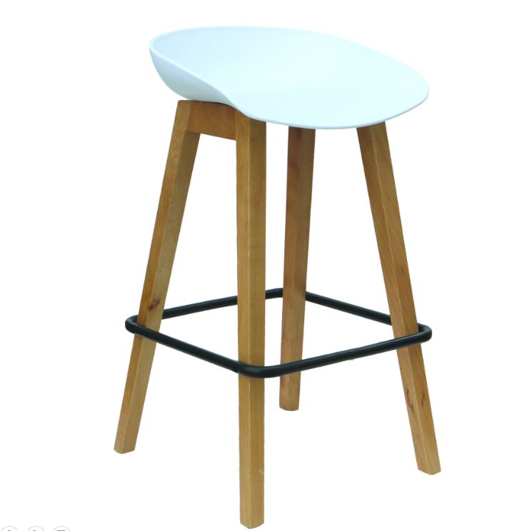 Konfurb Pala Barstool With Polypropylene Seat