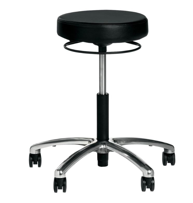 Buro Revo Office Stool, Adjustable Seat Height, Architectural Gas Lift