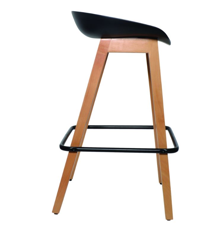 Konfurb Pala Barstool With Polypropylene Seat
