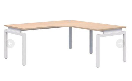 Balance 90° Corner Workstation White Desk 1500*1500*800
