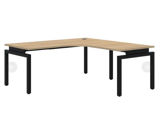 Balance 90° Corner Workstation Black Desk 1800*1800*800