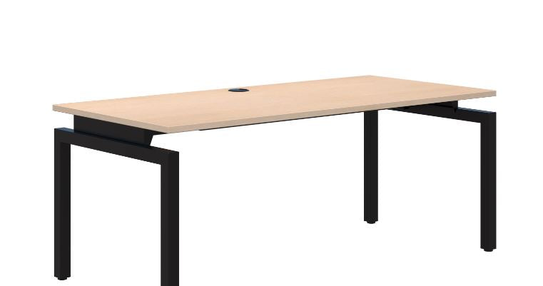 Balance Single Black Desk 1800x800