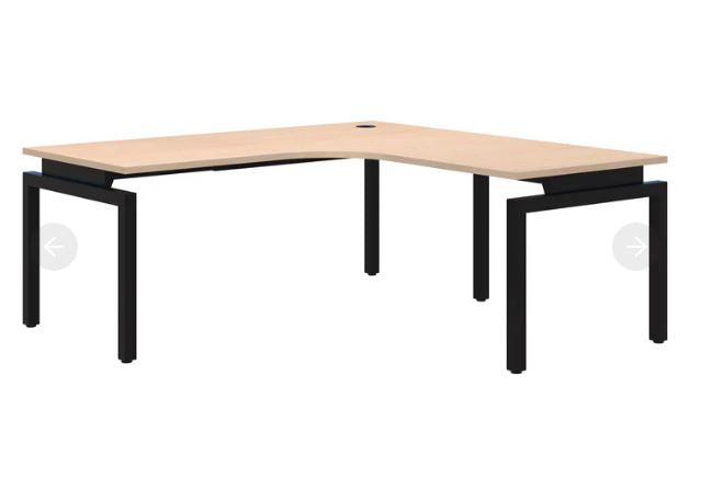Balance 90° Corner Workstation Black Desk 1800*1800*800
