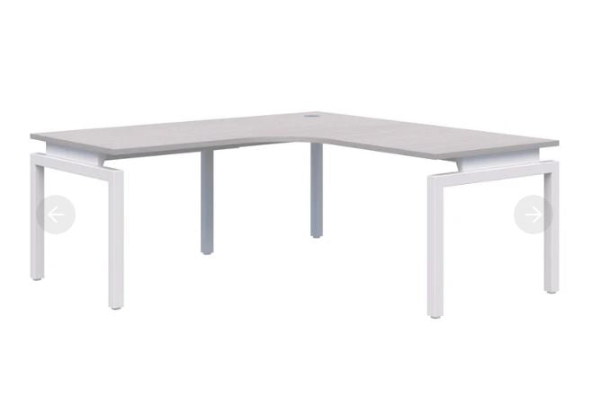 Balance 90° Corner Workstation White Desk 1800*1800*800