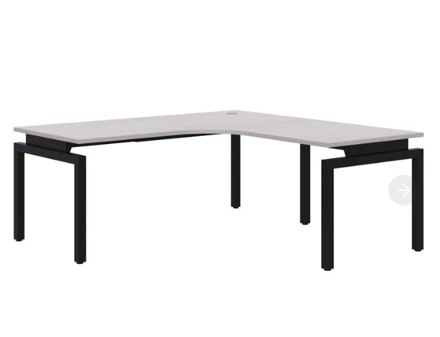 Balance 90° Corner Workstation Black Desk 1800*1800*800