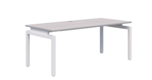 Balance Single White Desk 1600x800