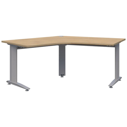 Energy 120° Silver Desk 1350x1350x800mmD