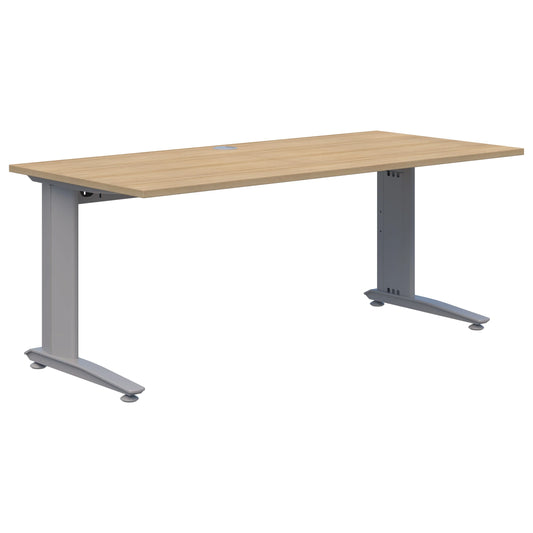 Energy Single Silver Desk 1500x800