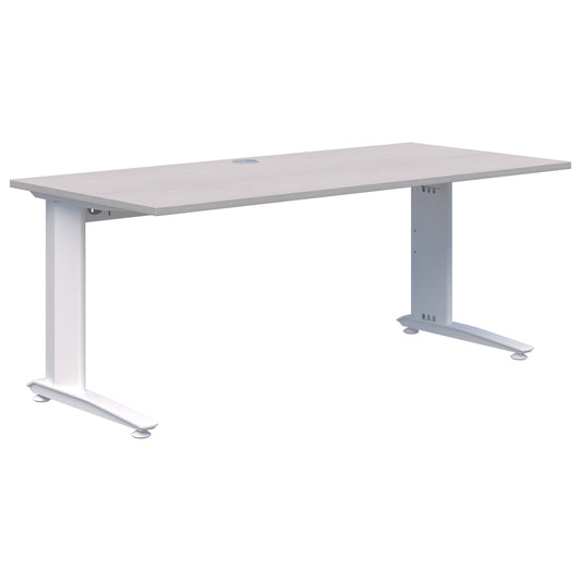 Energy Single White Desk 2000x800