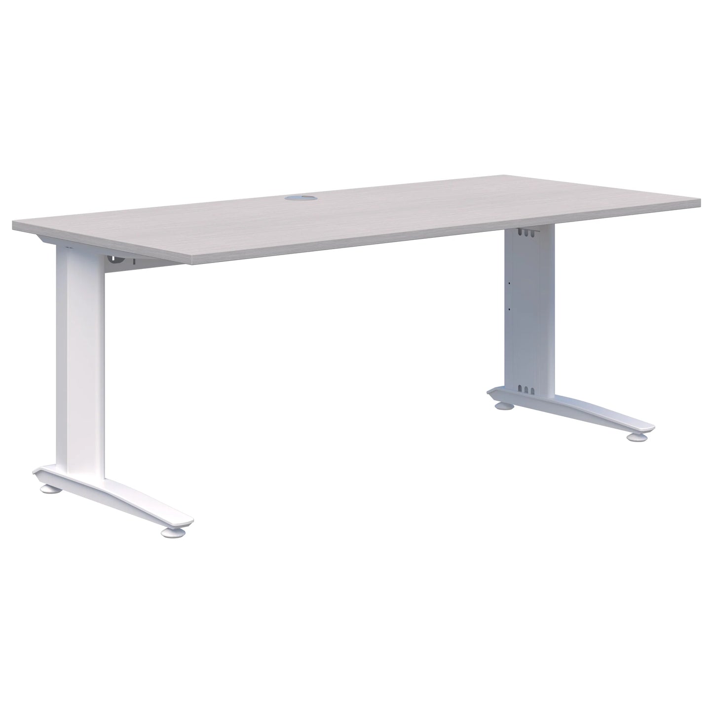 Energy Single White Desk 1500x800