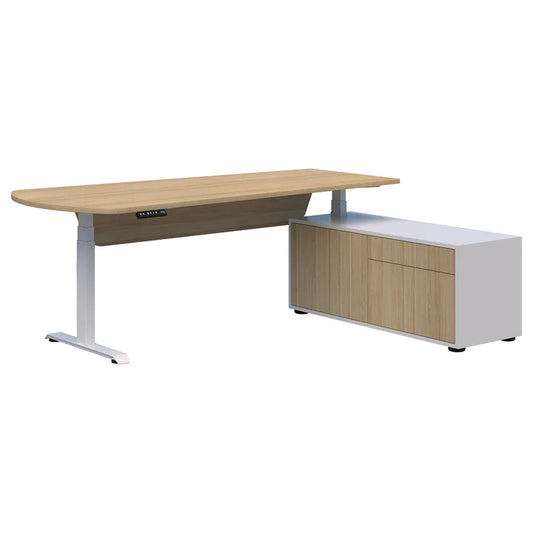 Summit II Right Hand Return Executive White Desk