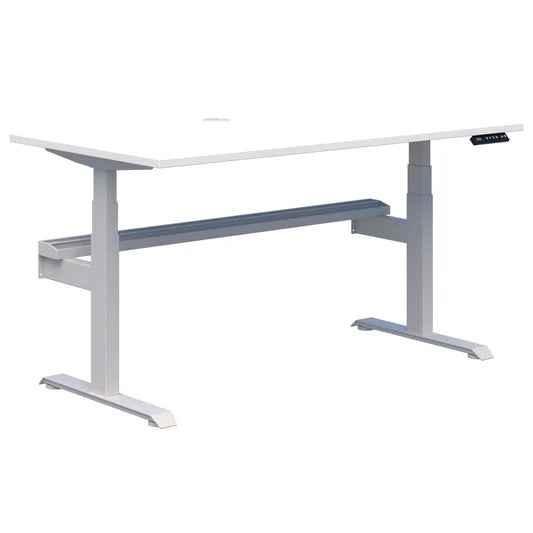 Summit II Plus Single Electric White Desk 1200x800