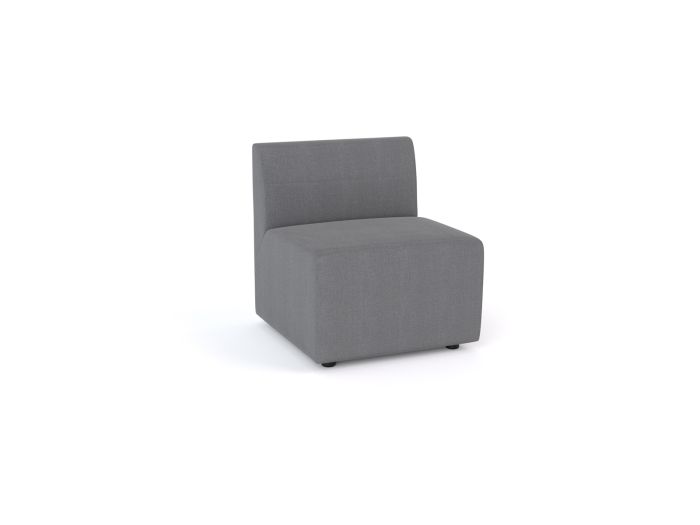 Conexion Granite Grey Backrest Soft Cube