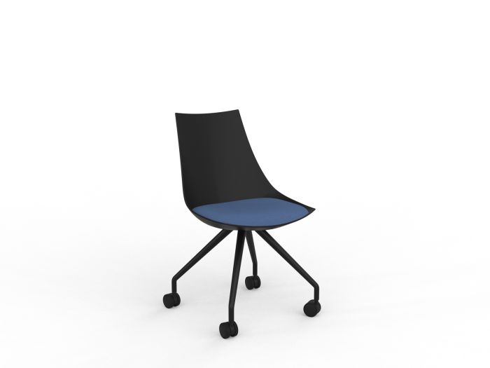 Luna Castor Legs Visitor Chair
