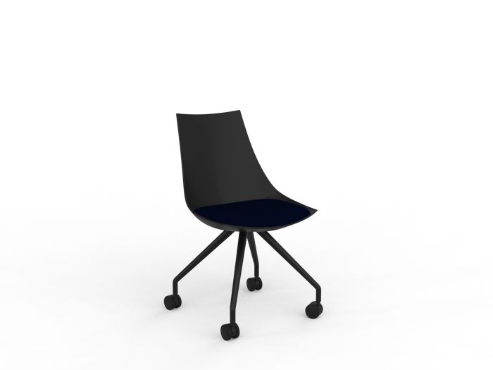 Luna Castor Legs Visitor Chair
