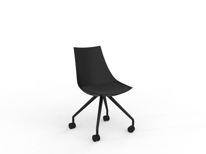 Luna Castor Legs Visitor Chair