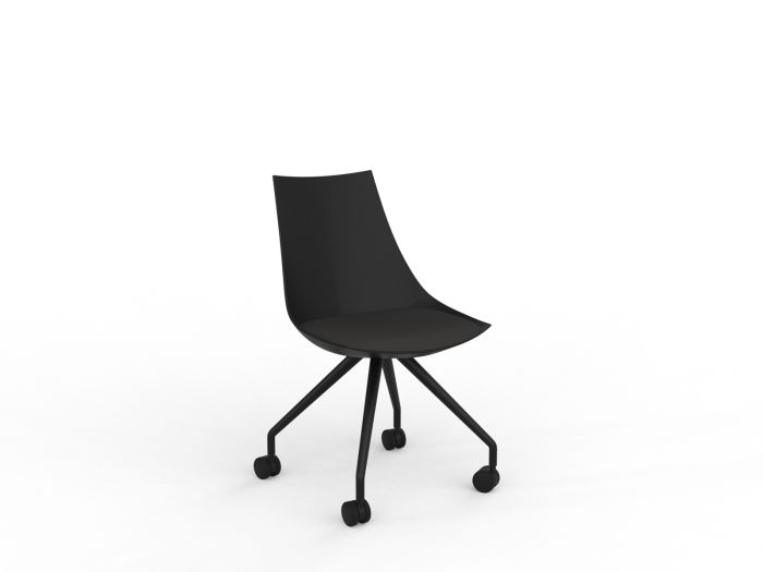 Luna Castor Legs Visitor Chair
