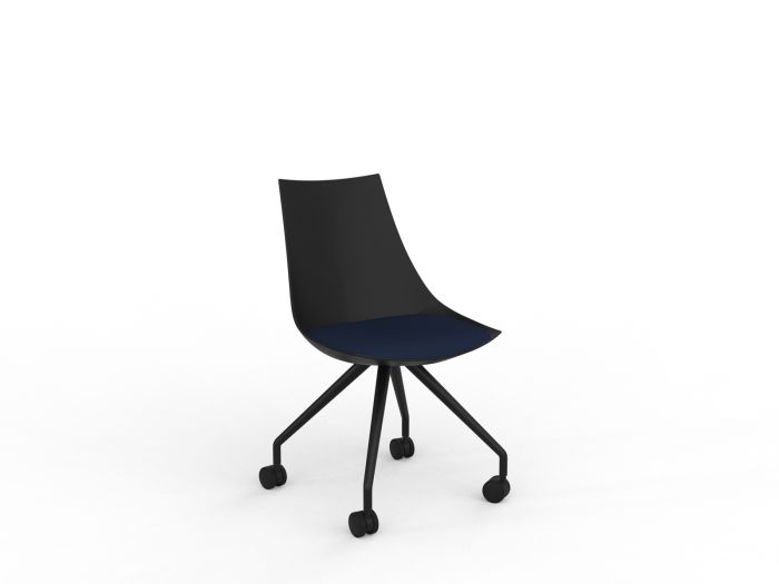 Luna Castor Legs Visitor Chair