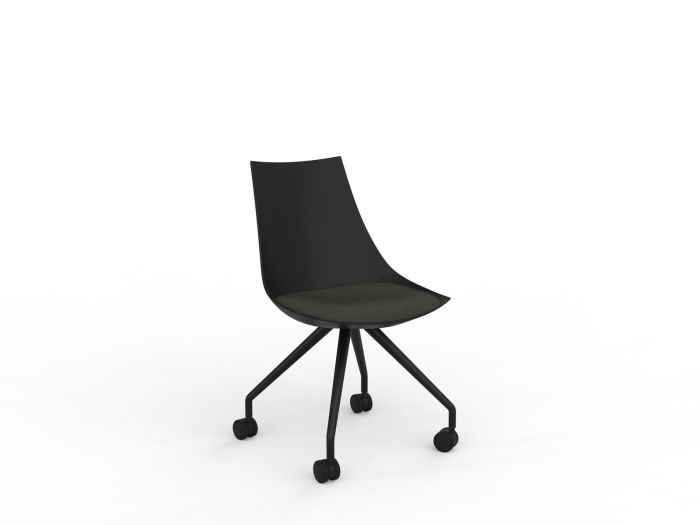 Luna Castor Legs Visitor Chair