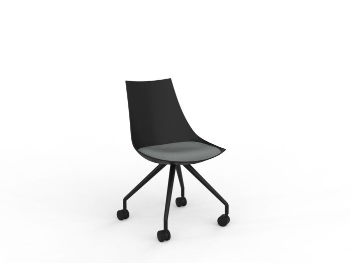 Luna Castor Legs Visitor Chair