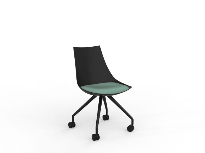 Luna Castor Legs Visitor Chair