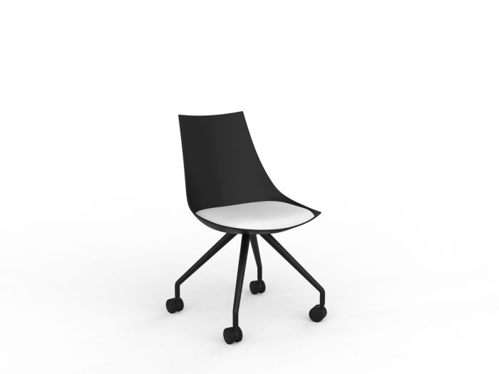 Luna Castor Legs Visitor Chair