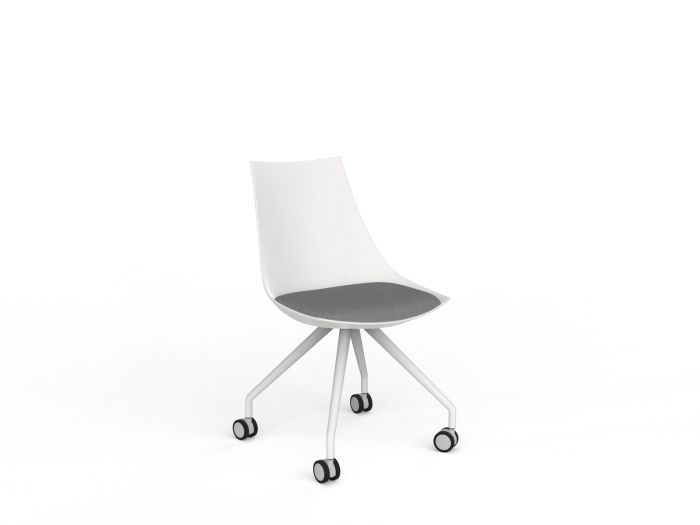 Luna Castor Legs Visitor Chair