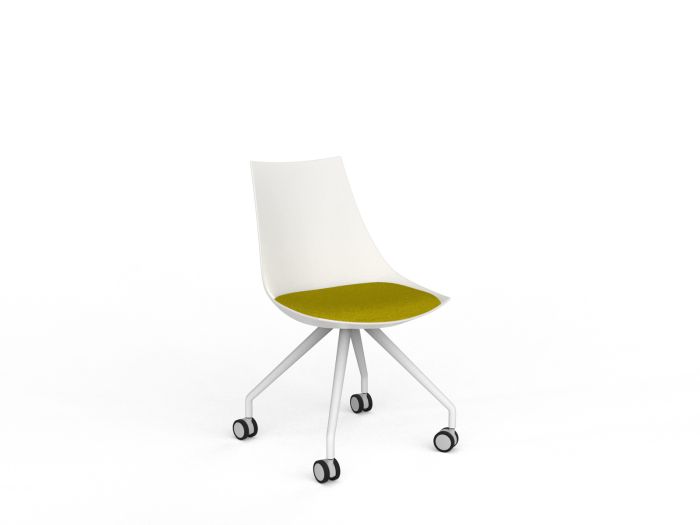Luna Castor Legs Visitor Chair