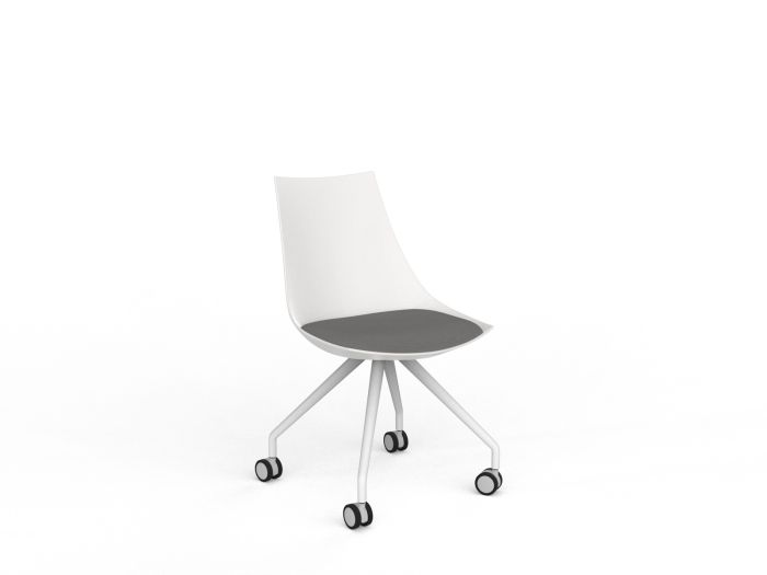Luna Castor Legs Visitor Chair
