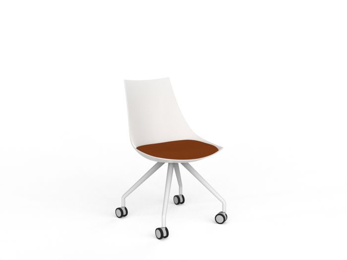Luna Castor Legs Visitor Chair