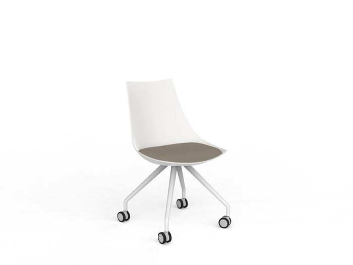 Luna Castor Legs Visitor Chair