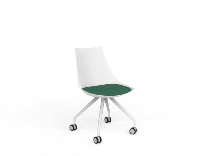 Luna Castor Legs Visitor Chair